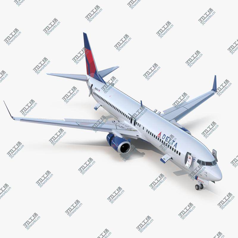 images/goods_img/2021040233/Boeing 737-900 ER Delta with Interior and Doors Rigged 3D model/1.jpg